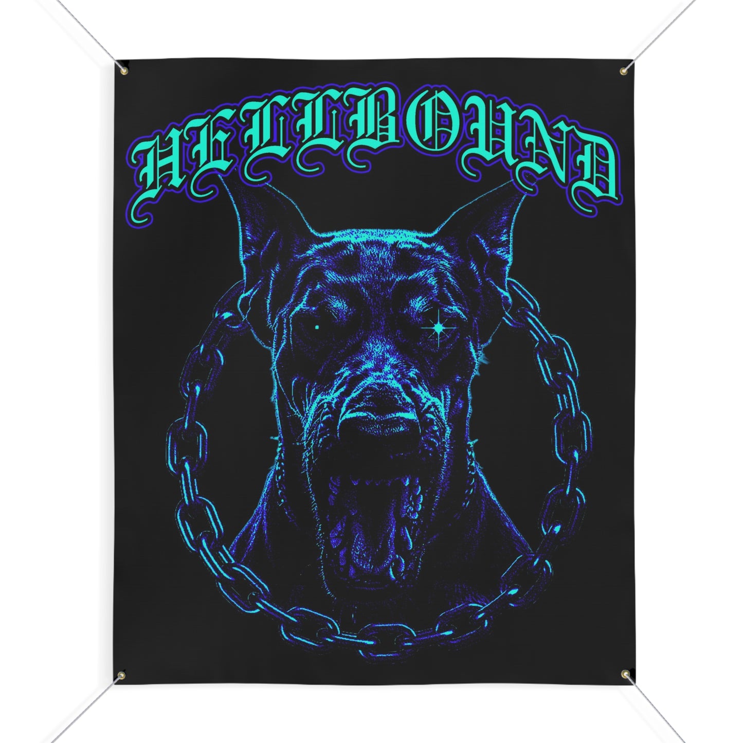 HELLHOUND Matte Banner