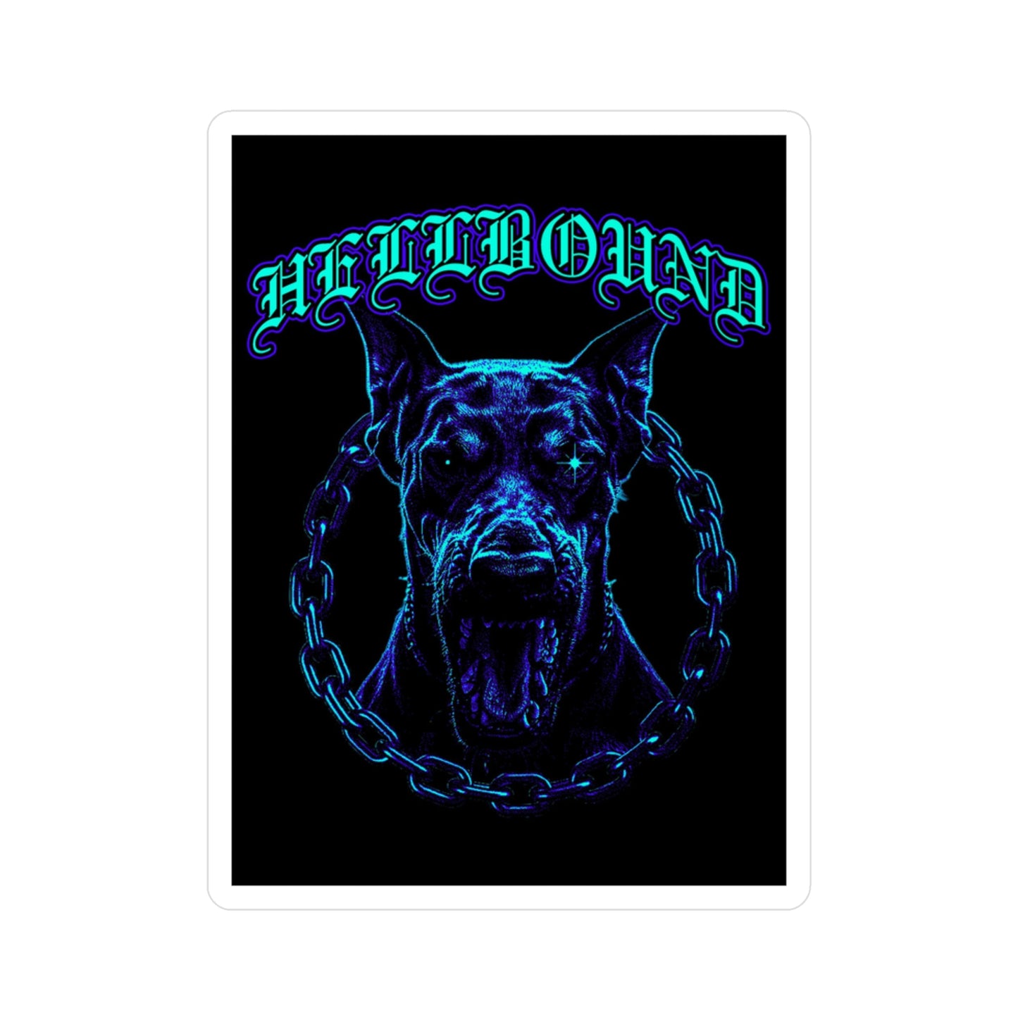 HELLHOUND Vinyl STICKER